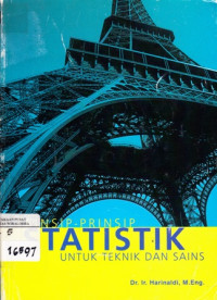 Image of Prinsip-prinsip statistik untuk teknik dan sains