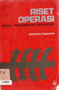 Image of Riset Operasi Untuk Pengambilan Keputusan