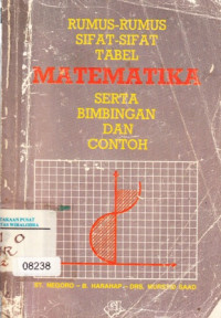 Image of Rumus-rumus tabel matematika serta bimbingan dan contoh