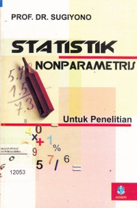 Image of Statistik Nonparametris Untuk Penelitian