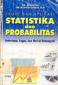 Image of Teori dan aplikasi statistika dan probabilitas