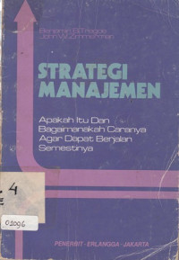 Image of Manajemen Strategi &  Kebijakan Perusahaan