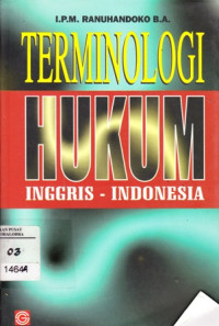 Image of Terminologi HUKUM Inggris-Indonesia