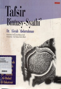Image of Tafsir Bintusy-Syathi