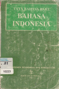 Image of Tata Bahasa Baku Bahasa Indonesia
