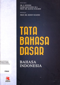 Image of Tata Bahasa Dasar Bahasa Indonesia