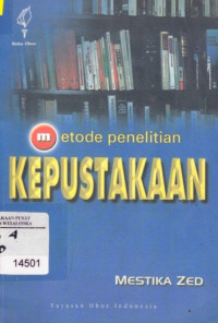 Image of Metode penelitian kepustakaan