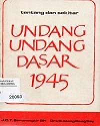 Image of Tentang Dan Sekitar Undang-Undang Dasar 1945