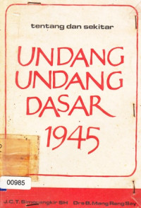 Image of Undang-undang Dasar 1945