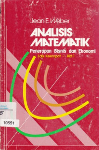 Image of Analisis matematik penerapan bisnis dan ekonomi jilid 1