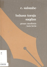 Image of Bahasa  Toraja Saqdab Proses Morfemis Kata Kerja