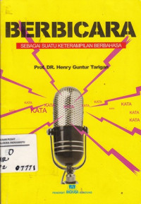 Image of Berbicara : Sebagai Suatu Keterampilan Berbahasa