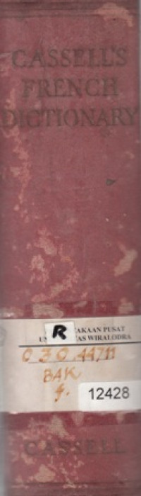 Image of Cassell's French - EnglishrnEnglish - French Dictionary