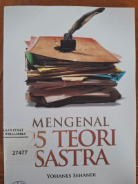 Image of Mengenal 25 Teori Sastra