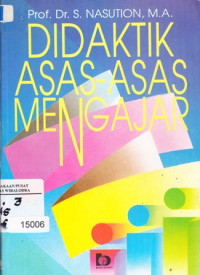 Image of Didaktik asas-asas mengajar