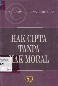 Image of Hak Cipta Tanpa Hak Moral