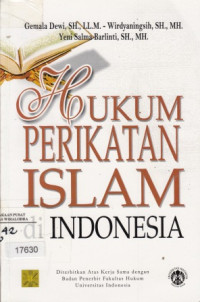 Image of Hukum Perikatan Islam Indonesia