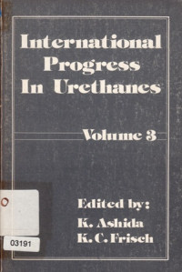 Image of International Progress In Urethanes: Volume 3