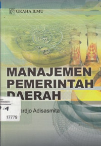 Image of Manajemen pemerintahan daerah