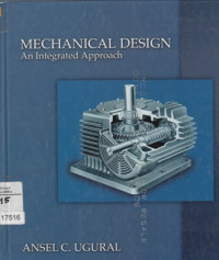 Image of Mechanical Design An Integrated Approach