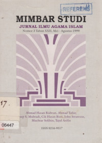 Image of Mimbar Studi Jurnal Ilmu Agama Islam