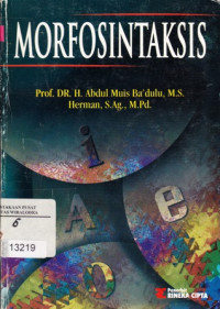 Image of Morfosintaksis