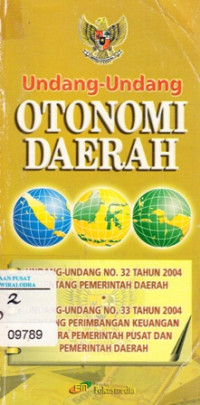 Image of Undang -Undang Otonomi Daerah