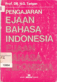 Image of Pengajaran Ejaan Bahasa Indonesia