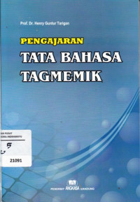 Image of Pengajaran Tata Bahasa Tagmemik