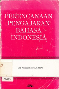 Image of Perencanaan Pengajaran Bahasa Indonesia