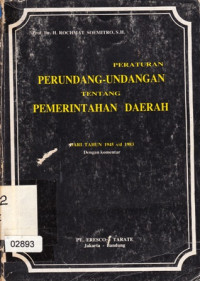 Image of Peraturan Perundang-Undangan Tentang Pemerintahan Daerah